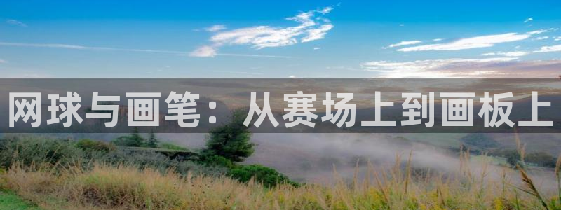 球速体育：网球与画笔：从赛场上到画板上